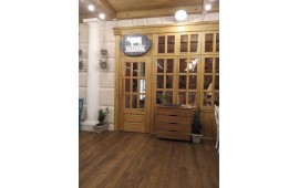 Отопление потолочными обогревателями кафе Фазенда